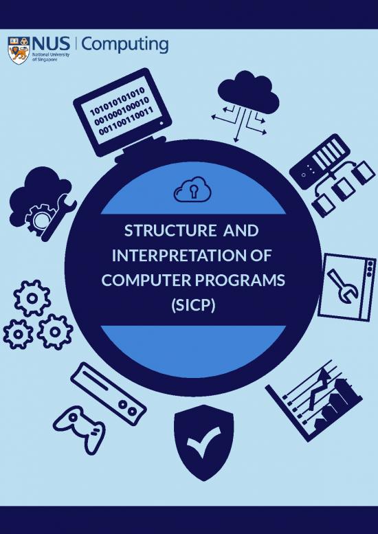 picture_Programming Pdf 183153 | Nus计算机学院2021暑期sicp项目（针对非计算机相关专业学生） 项目介绍