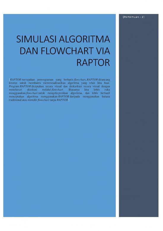 picture_Pertemuan 2 Simulasi Algoritma Dan Flowchar Via Raptor