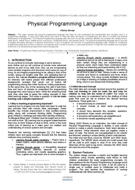 picture_Programming Pdf 185236 | Physical Programming Language