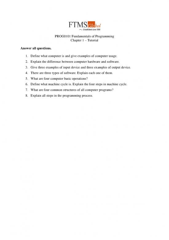 picture_Programming Pdf 183246 | Prog0101 Tutorial1