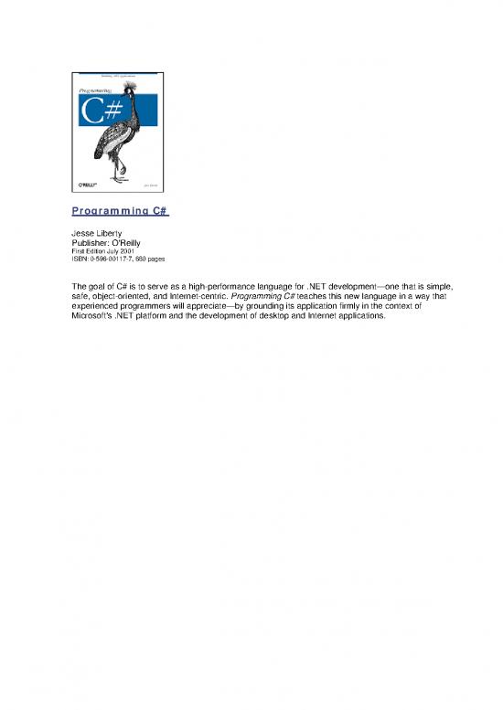 picture_Programming Pdf 183539 | Programming C♯