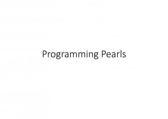 picture Python Pdf 184093 | Programming Pearls Talk
