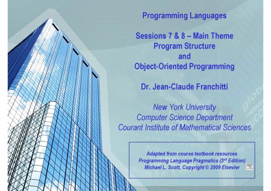 picture Programming Pdf 184486 | Programstructureandobject Orientedprogramming