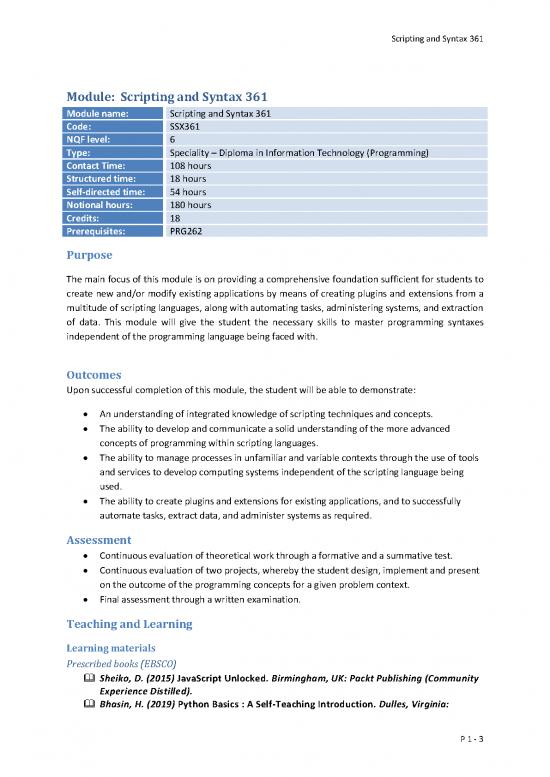 picture_Programming Pdf 183520 | Scripting And Syntax 361 Ssx361