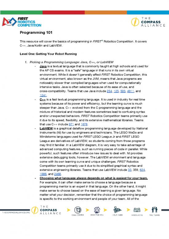 picture1_Programming Pdf 182866 | Tca Programming