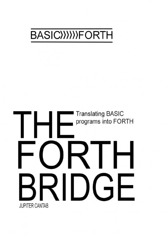 picture Programming Pdf 183288 | The Forth Bridge