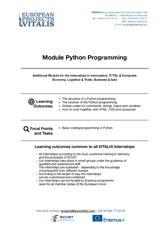 picture_Python Pdf 182873 | Vitalis Module Python