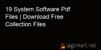 picture 19 System Software Pdf Files | Download Free Collection Files