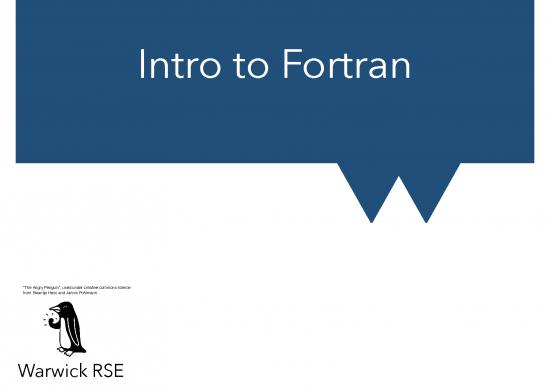 picture Fortran Pdf 187449 | 01 Fortran First Introduction