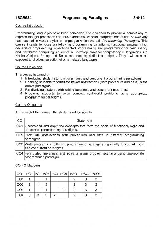 picture_Object Oriented Programming Pdf 186540 | 18cs634 Programming Paradigms