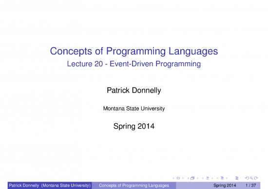 picture Concepts Of Programming Languages Pdf 187002 | 20 Eventhandling