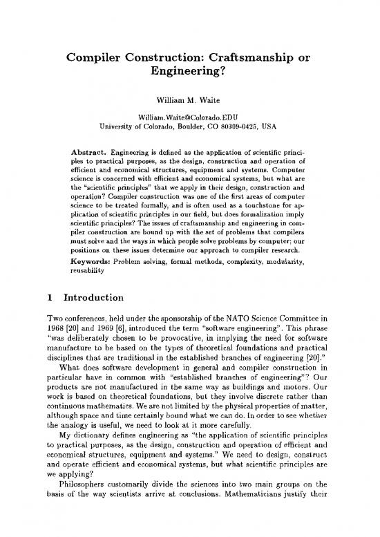 picture Compiler Design Pdf 186587 | 3 540 61053 7 59