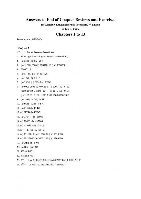 picture Assembly Language Pdf 185637 | Answers2reviews7thed