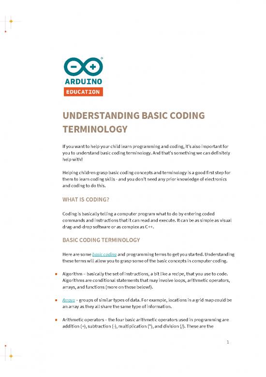 picture_Software Coding Pdf 187046 | Arduino Understandingbasiccodingterminology