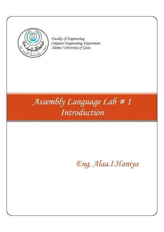 picture Assembly Language Pdf 185630 | Assembly Language Lab1