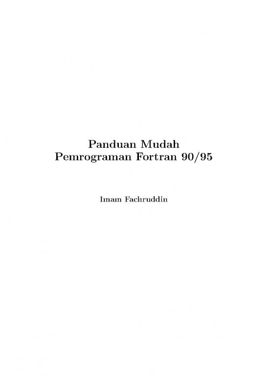 picture Fortran Pdf 186523 | Buku Fortran9095 B5 Free