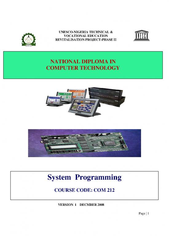 picture_Programming Pdf 185591 | Com 212 Introduction To System Programming Theory