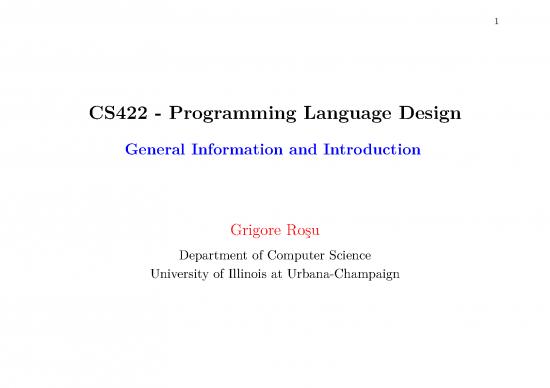 picture Programming Languages Pdf Notes 187117 | Cs422 Spring 2020 01