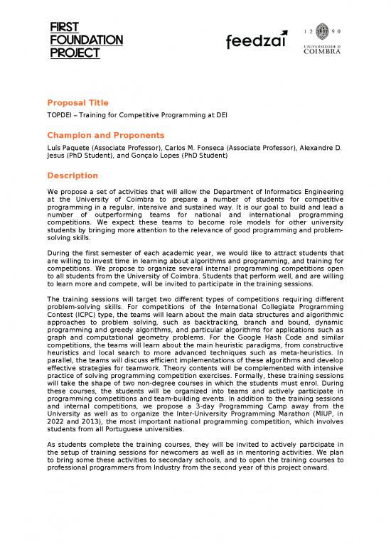 picture Programming Pdf 186403 | Firstfoundation Project Proposal Topdei