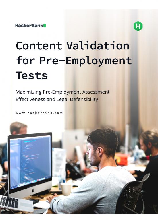 picture_Hackerrank Content Validation For Pre Employment Tests Whitepaper