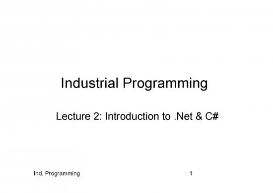 picture_Programming Pdf 186224 | Lecture2c Introduction