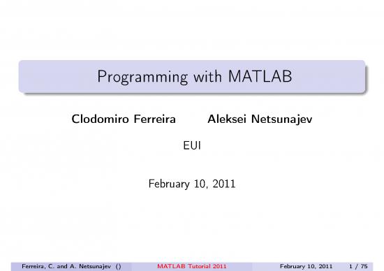picture_Programming Pdf 186070 | Matlabpresentation2011