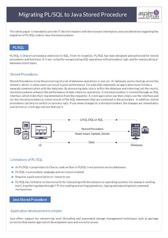 picture_Migrating Plsql To Java Stored Procedure