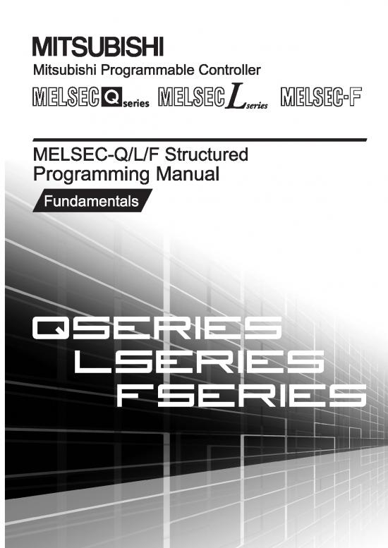 picture_Controller Pdf 187520 | Mitsubishi Ql Structured Mode Iec Programming Manual Fundamentals