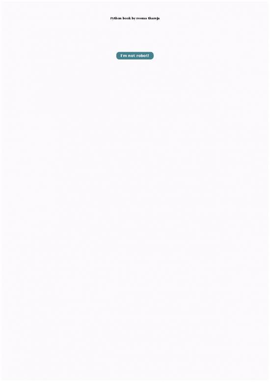 picture Python Pdf 186179 | Python Book By Reema Thareja