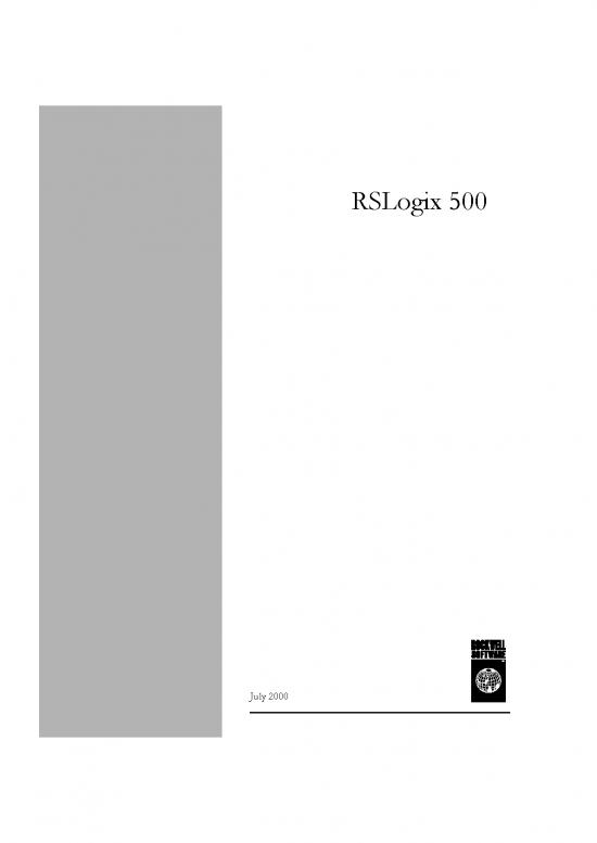 picture Rslogix 500 Manual 187647 | Rslogix500