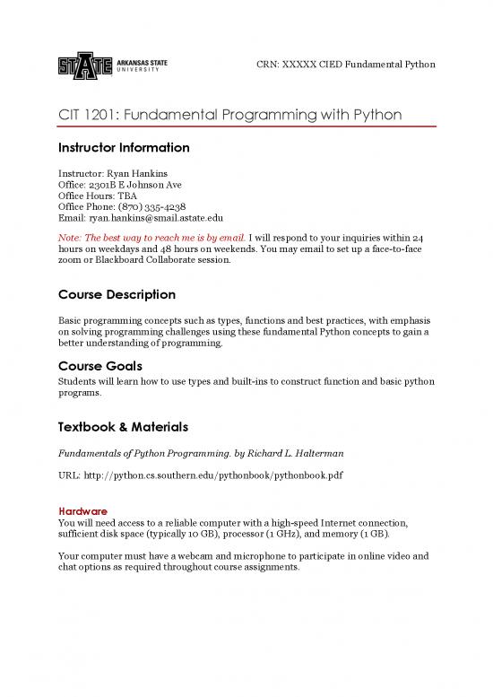 picture_Python Fundamentals Pdf 187537 | Syllabus Cit 1201   Python