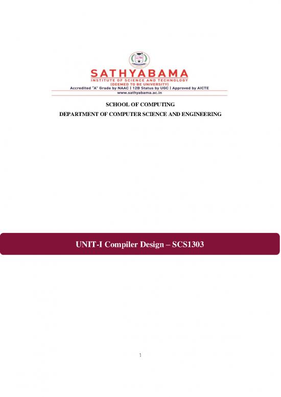 picture_Compiler Design Pdf 185968 | Unit 1