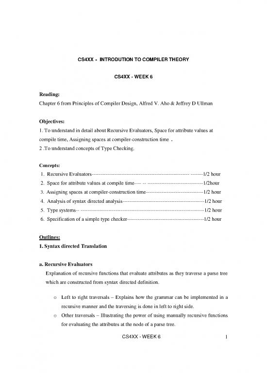picture Principles Of Compiler Design Pdf 187677 | Uweek06