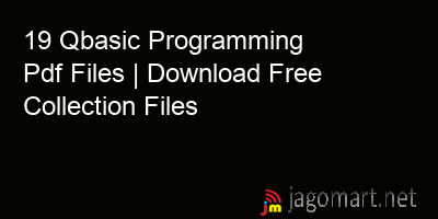 picture 19 Qbasic Programming Pdf Files | Download Free Collection Files