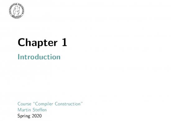 picture_Compiler Construction Pdf 188569 | 01 Intro