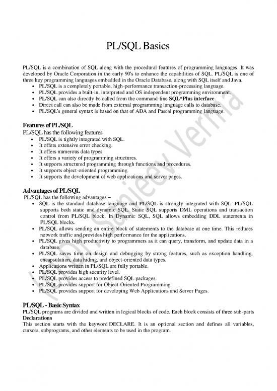 picture_Pascal Programming Language Pdf 188274 | 202003291621085101sanjeev Rdbms Unit Iii Pl Sql Bba Ms 4 Sem