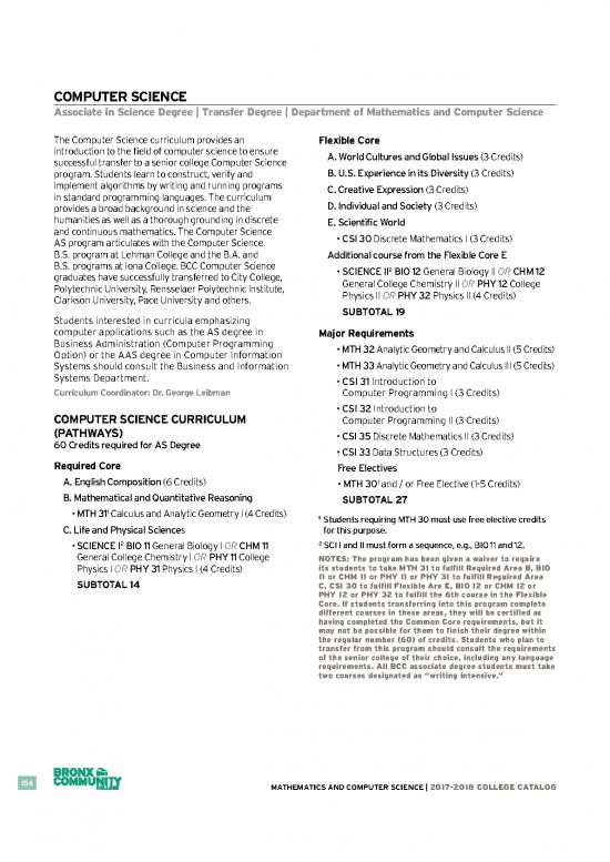picture Computer Science Curriculum Pdf 189823 | Computer Science As