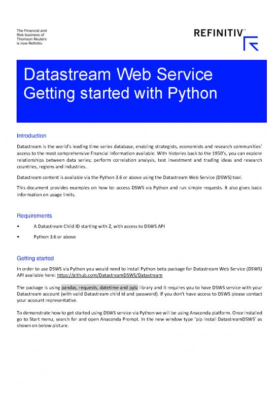 picture_Datastream Refinitiv Dsws Python 0