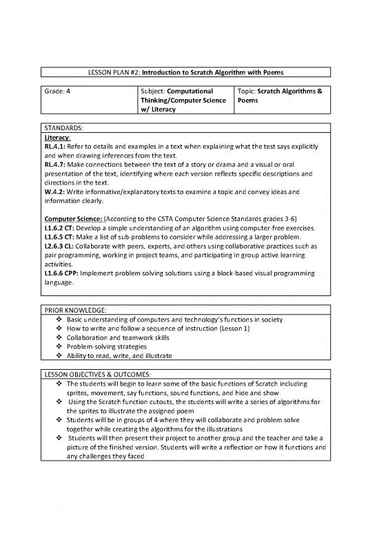 picture Computer Science Thesis Pdf 190185 | Edst 422 Lesson Plan 2 1 2j6pj5q