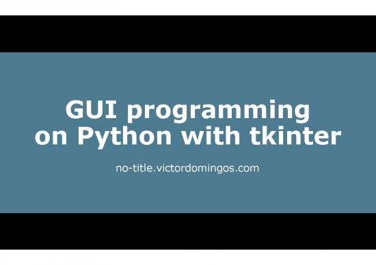 picture Python Gui Pdf 189581 | Gui Programming Python Tkinter