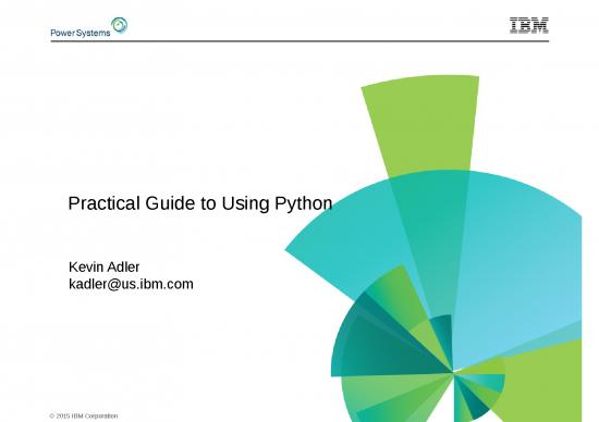 picture Python Guide Pdf 188424 | Practical Python