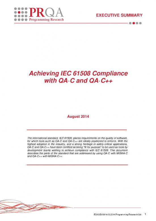 picture_Certified Pdf 190443 | Prqa Achieving Iec61508 Compliance With Qac