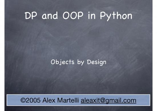 picture Python Oop Pdf 190053 | Pyc05 Oop Dp