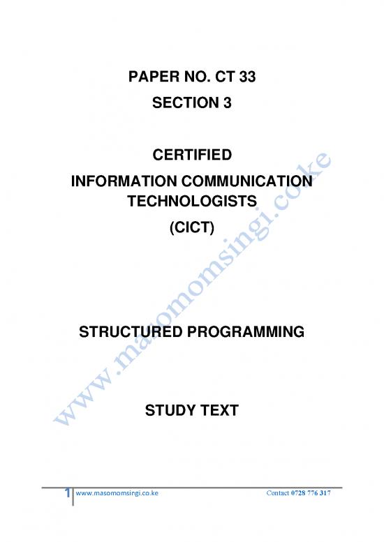 picture_Programming Concepts Pdf 189482 | Structured Programminsample