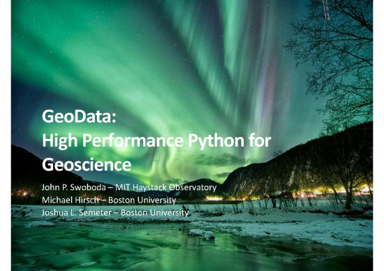 picture High Performance Python Pdf 188825 | Swoboda 2017geodata 1