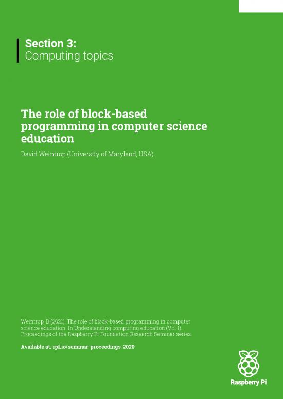 picture The Practice Of Programming Pdf 188426 | The Role Of Block Based Programming 1