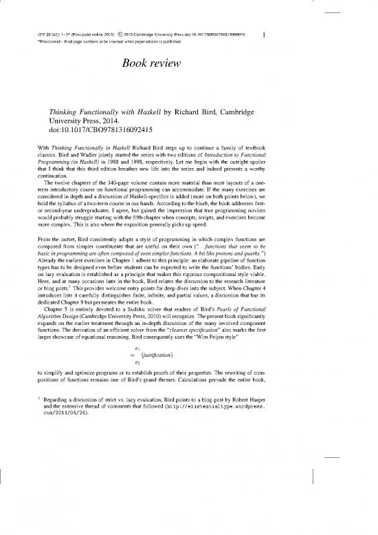 picture Programming In Haskell Pdf 188826 | Thinking Functionally In Haskell