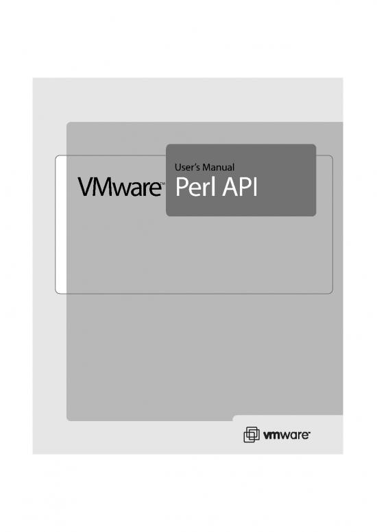 picture Perl Pdf 188622 | Vmware Perl Api