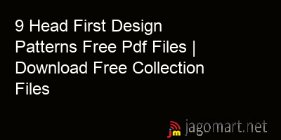 picture 9 Head First Design Patterns Free Pdf Files | Download Free Collection Files