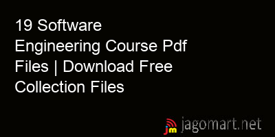 picture 19 Software Engineering Course Pdf Files | Download Free Collection Files